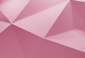 Pink coloured folded paper graphic